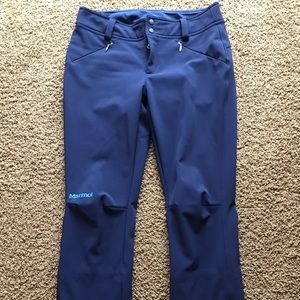 Marmot soft shell insulated ski / snowboard pants